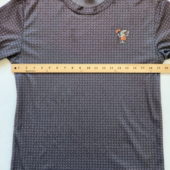 Little Caesars Pizza T-Shirt Logo Print Crew Neck Short Sleeve  Soft Comfy M - Picture 8 of 9